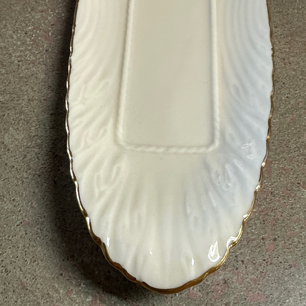 Elegant Lenox Butter Tray - Picture 8 of 8